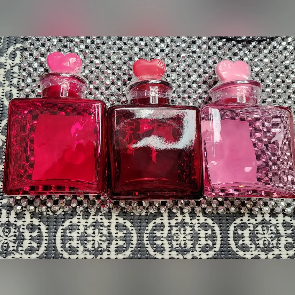 Target Bullseye Valentine Glass Bottles Love Potion Collection